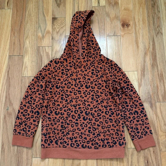 Cat & Jack Other - Cat & Jack | Girls Pullover | Leopard Print | Hoodie | size 10/12